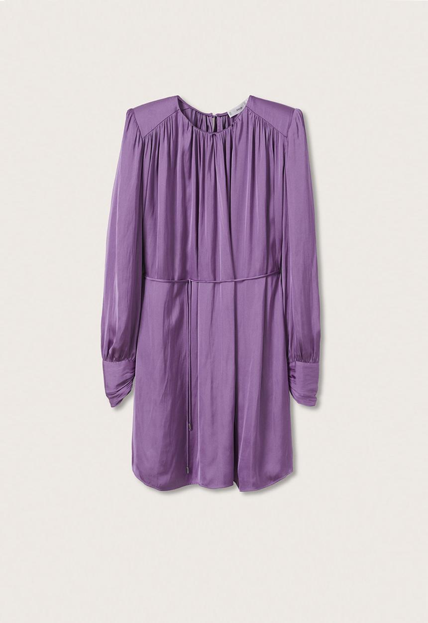 MANGO - Dress antonia - light pastel purple