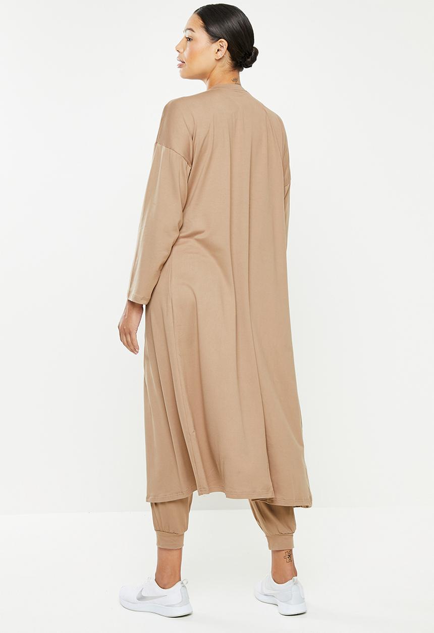 dailyfriday - 3 piece jogger set - tan