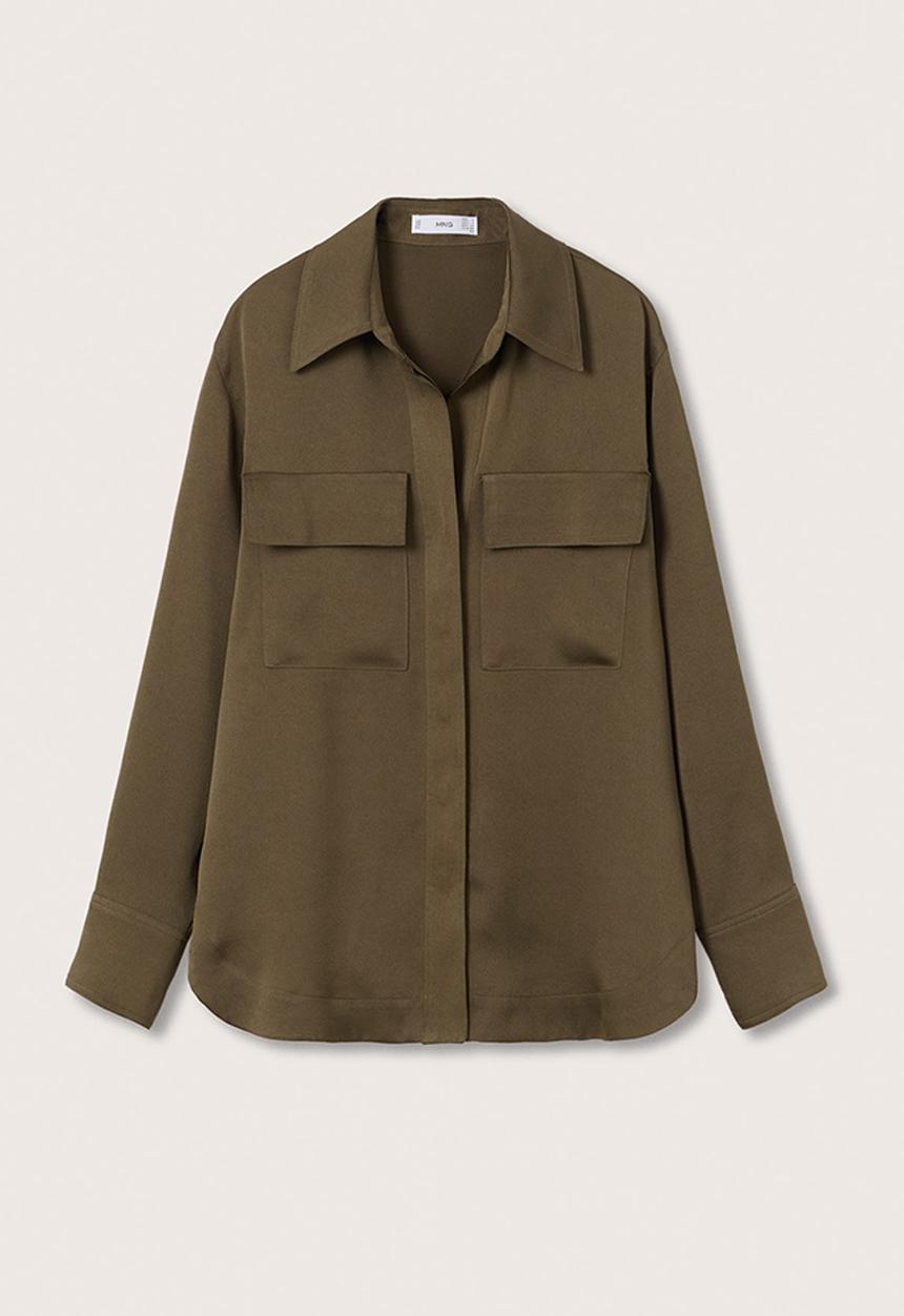 MANGO - Shirt aida - khaki 