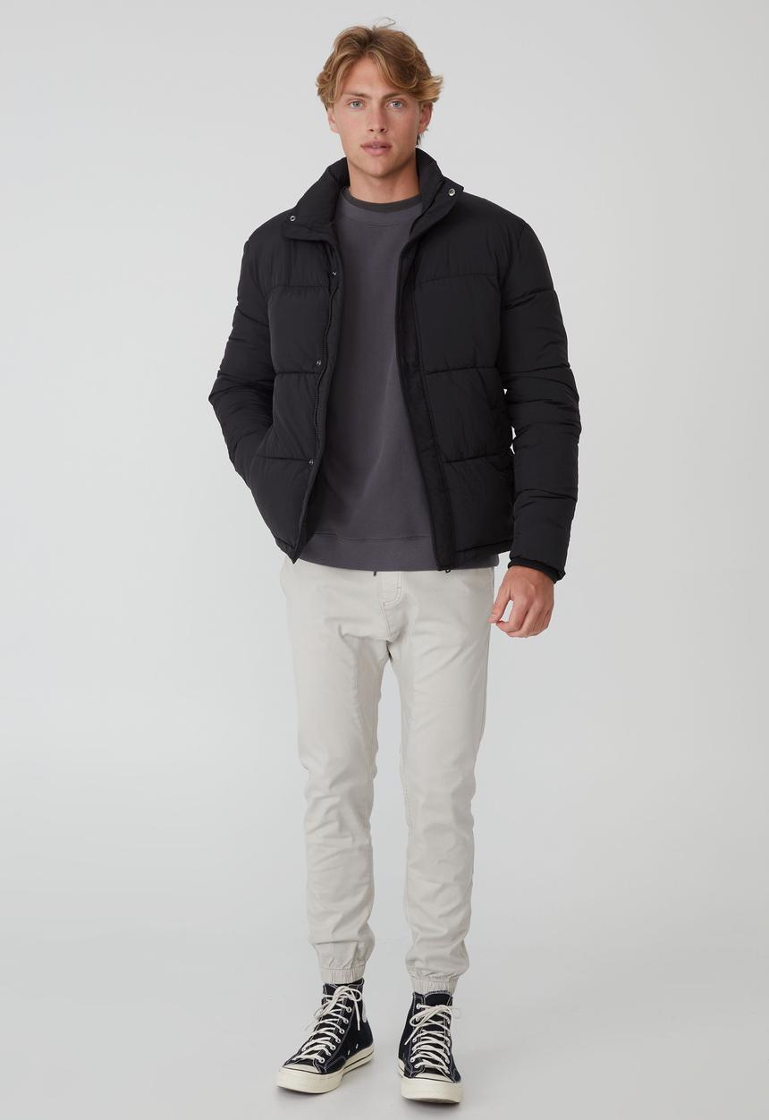 Cotton On - Drake cuffed pant - vintage ice grey
