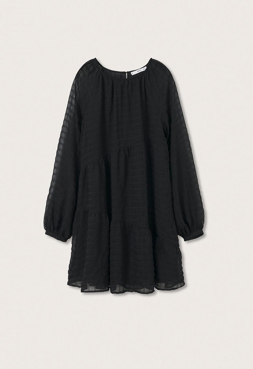 MANGO - Dress match - black