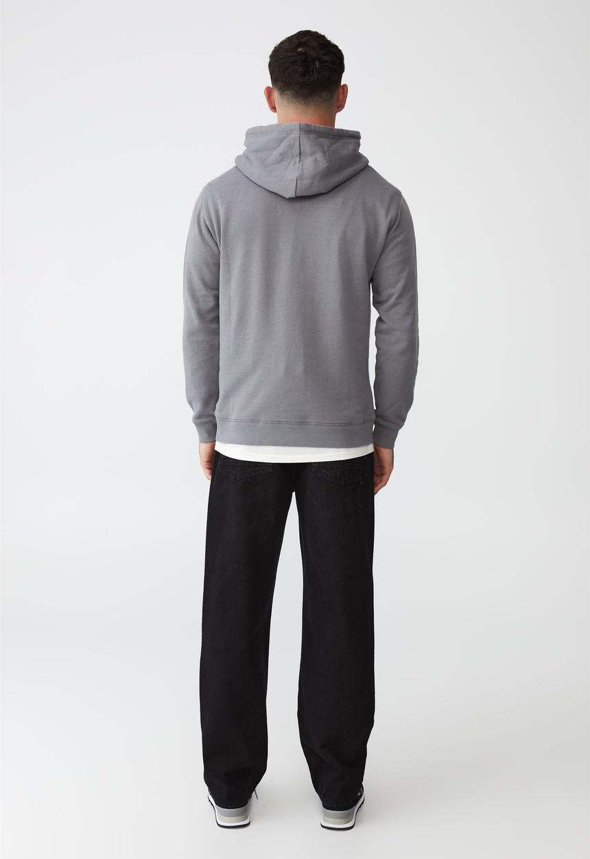 Cotton On - Essential fleece pullover - slate stone