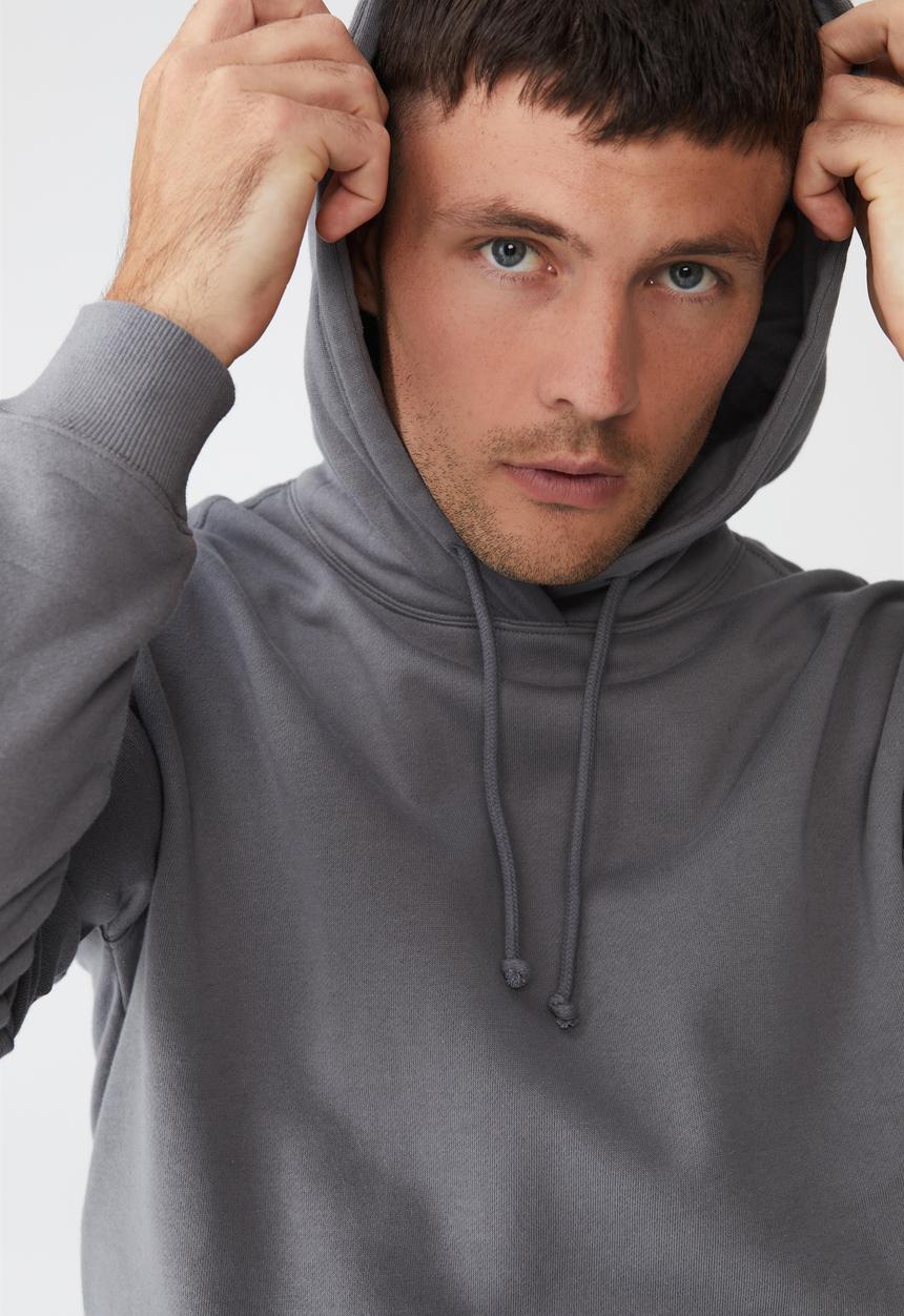 Cotton On - Essential fleece pullover - slate stone