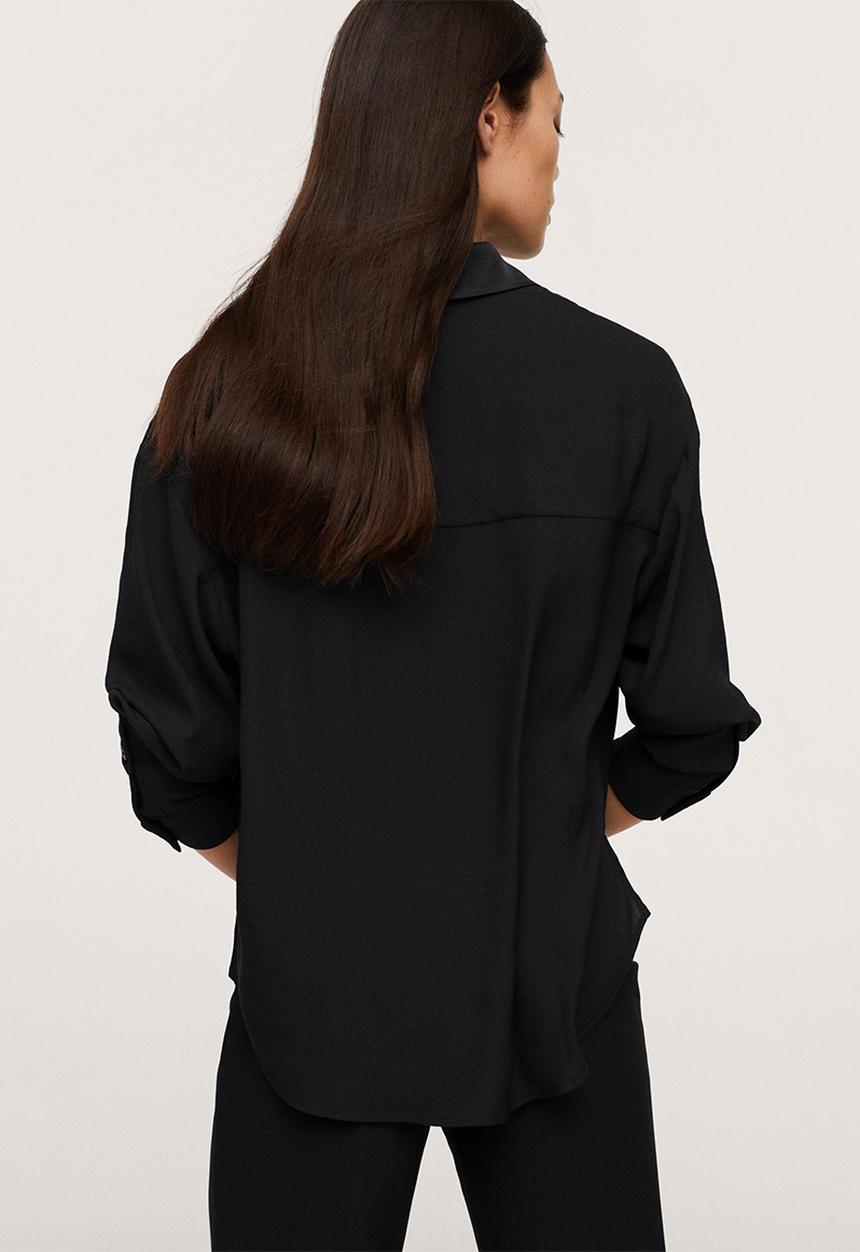 MANGO - Shirt daniela - black