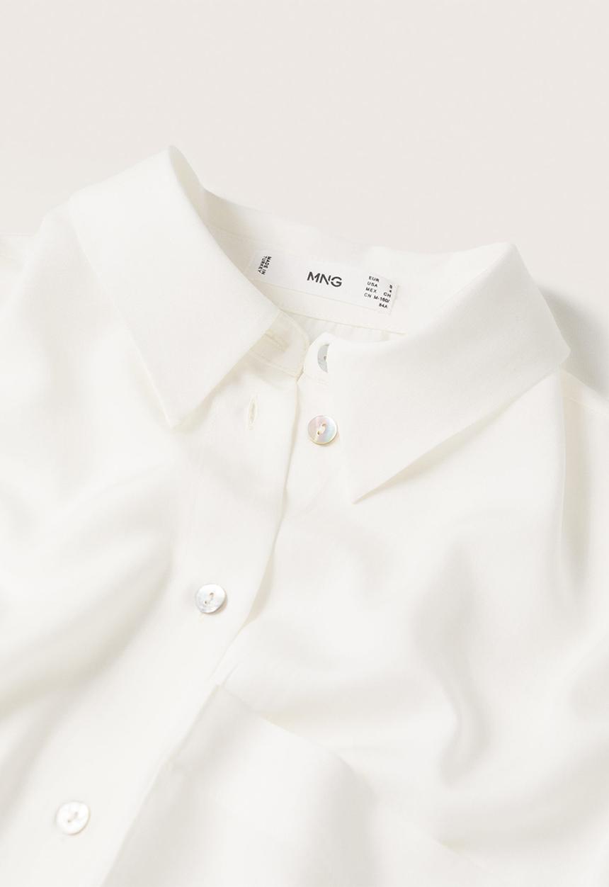 MANGO - Blouse lima - white