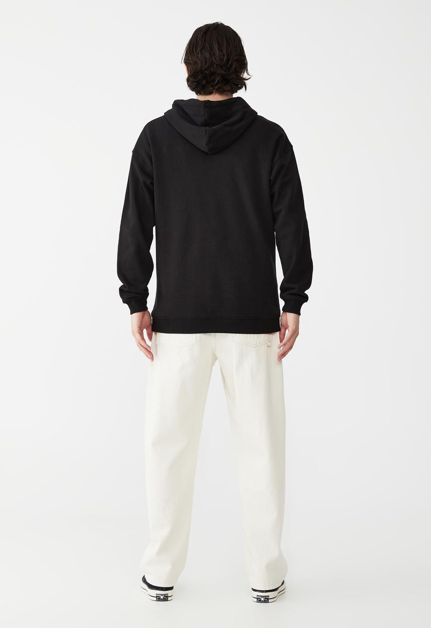 Cotton On - Keith Haring fleece pullover - black