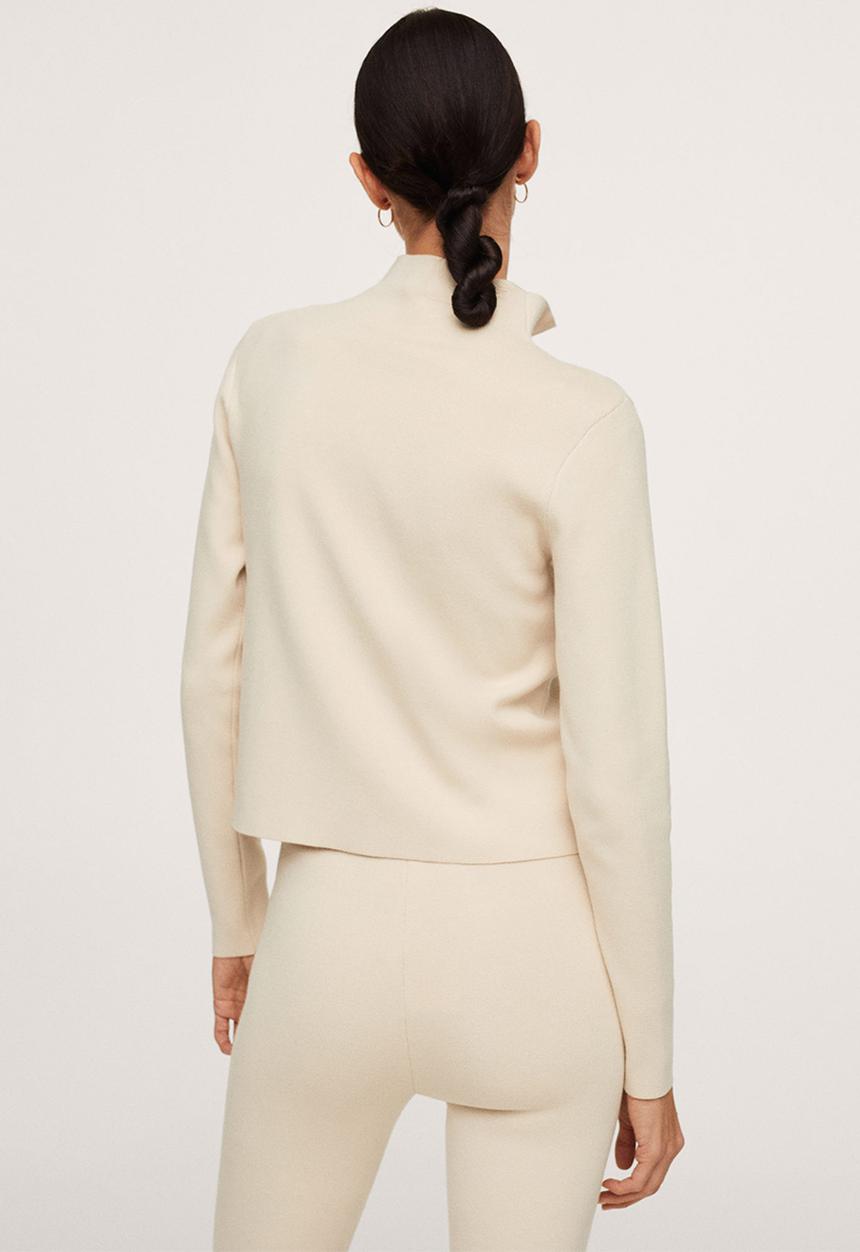 MANGO - Sweater trekking - natural