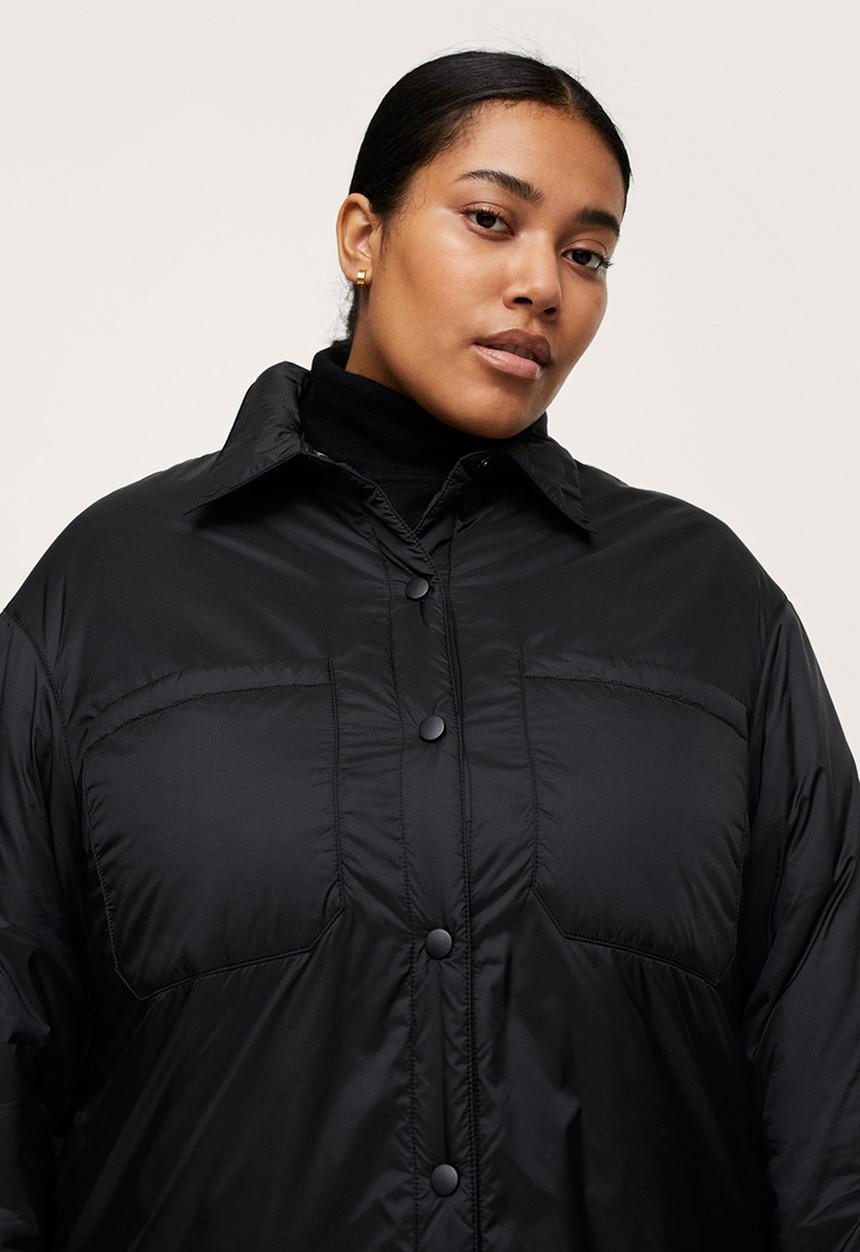MANGO - Plus anorak jacket - black