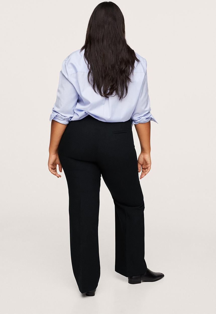 MANGO - Plus trousers jess - black