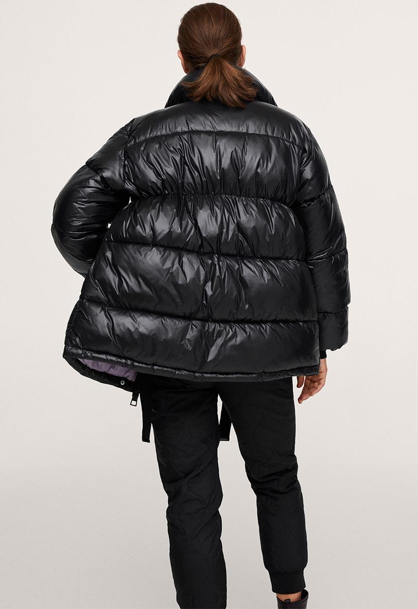 MANGO - Anorak aspen - black