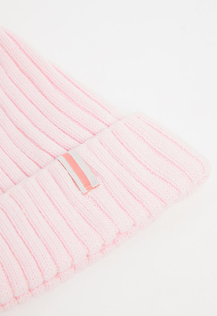 Pop Candy - Faux fur pom pom beanie - pink