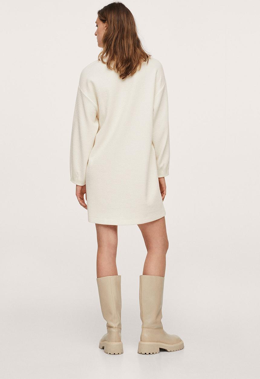 MANGO - Dress antonela - light beige