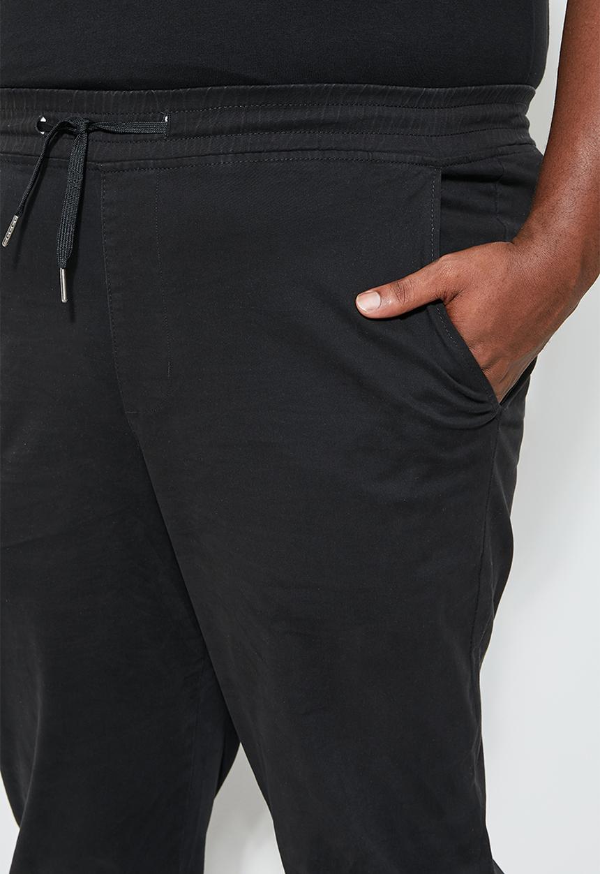 Superbalist - Blaze plus slim jogger - black 