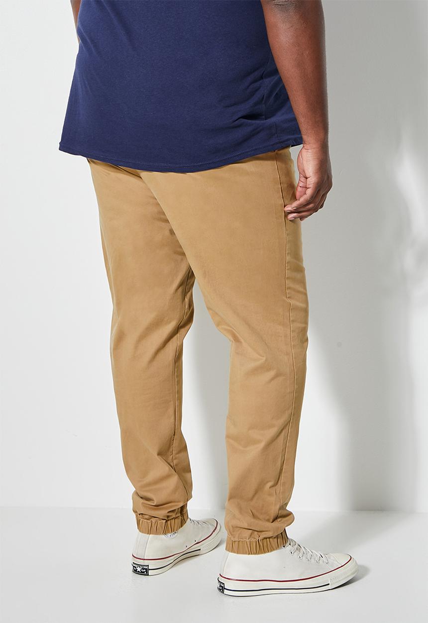 Superbalist - Blaze plus slim jogger - taupe