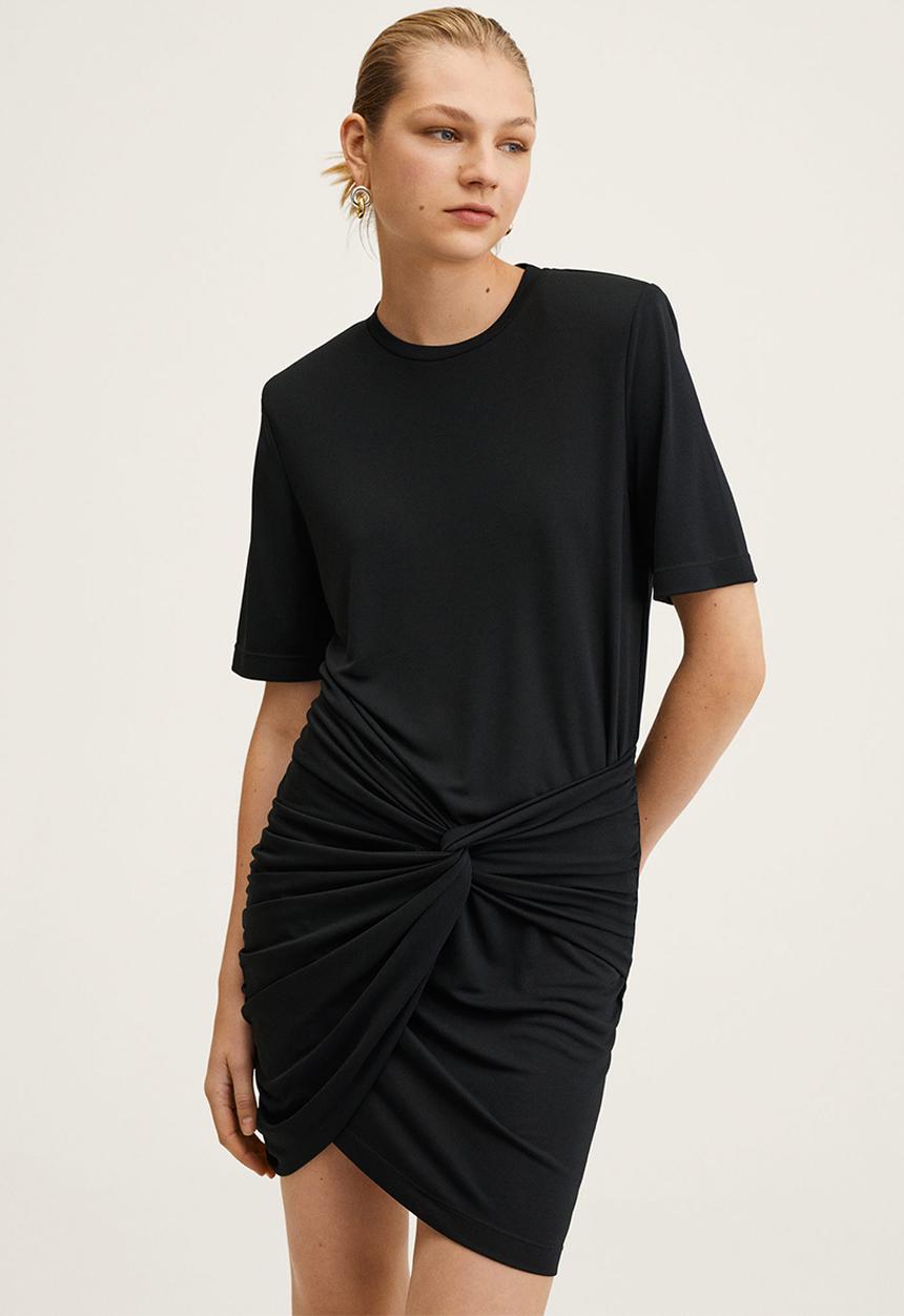 MANGO - Dress lurin - black