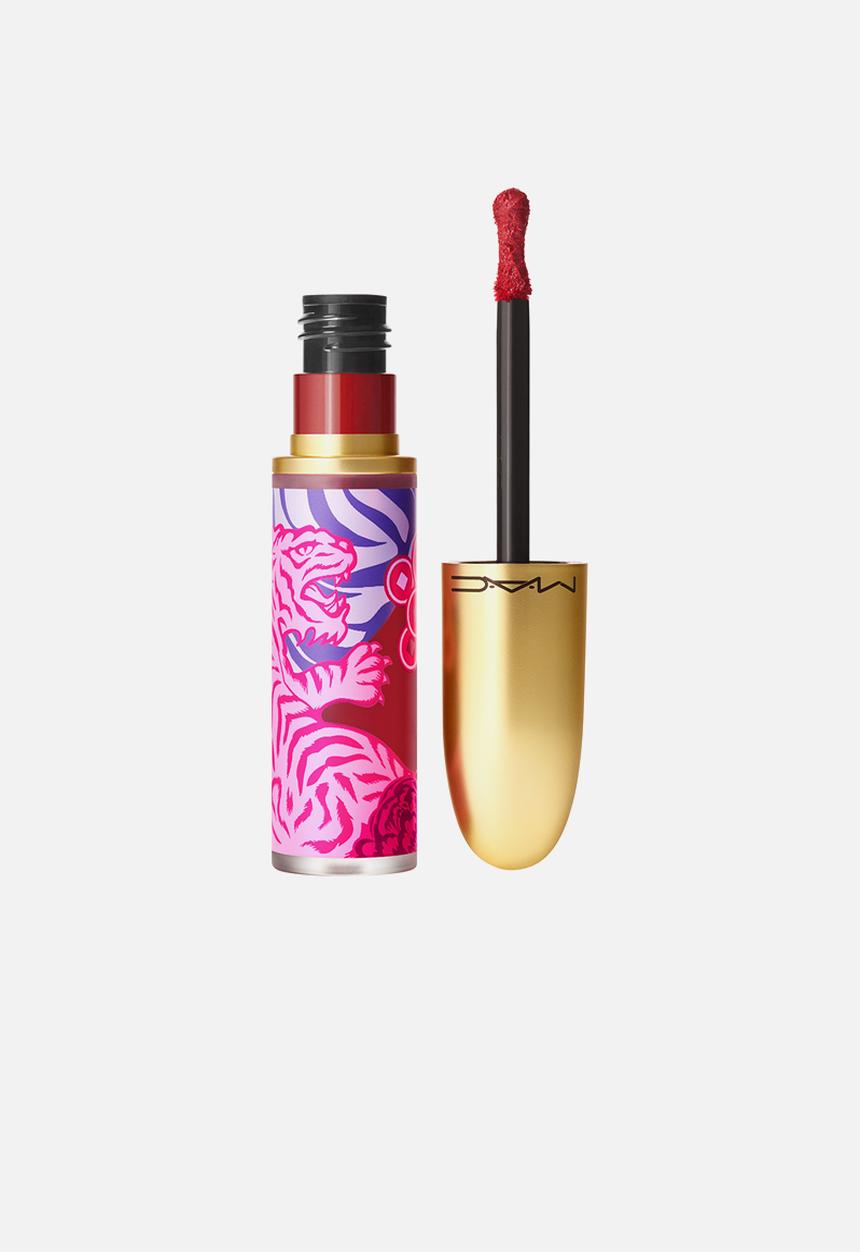 MAC - Lunar Luck Powder Kiss Liquid Lip Colour - Peachy Party