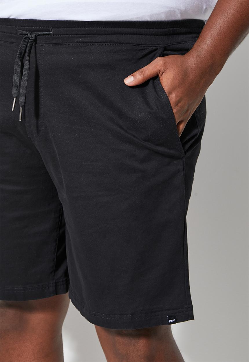 Superbalist - Deco plus elasticated short - black