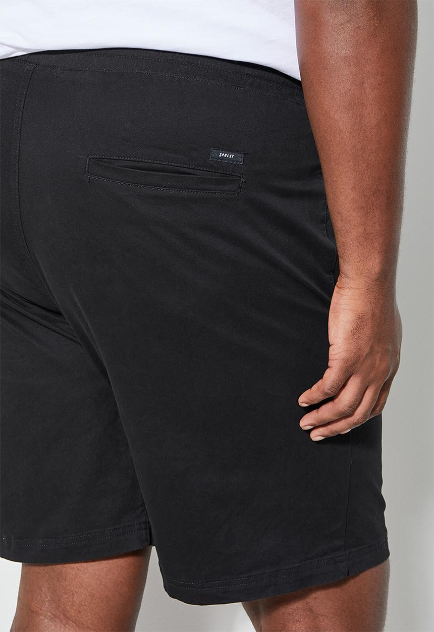 Superbalist - Deco plus elasticated short - black