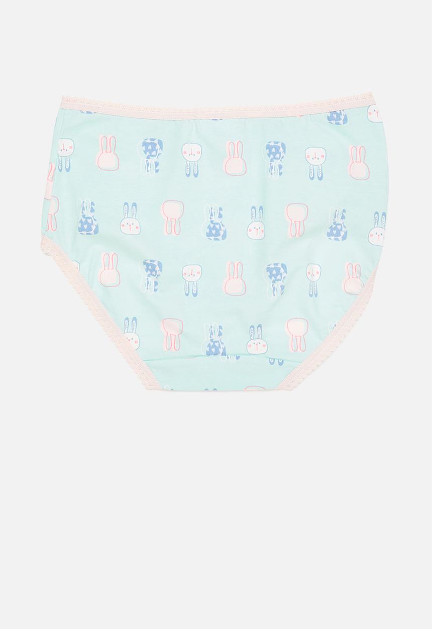 Pop Candy - Girls 4 pack printed briefs - multi 