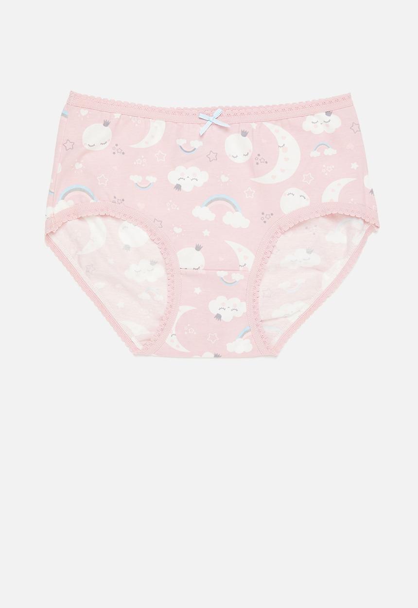 Pop Candy - Girls 4 pack printed briefs - multi