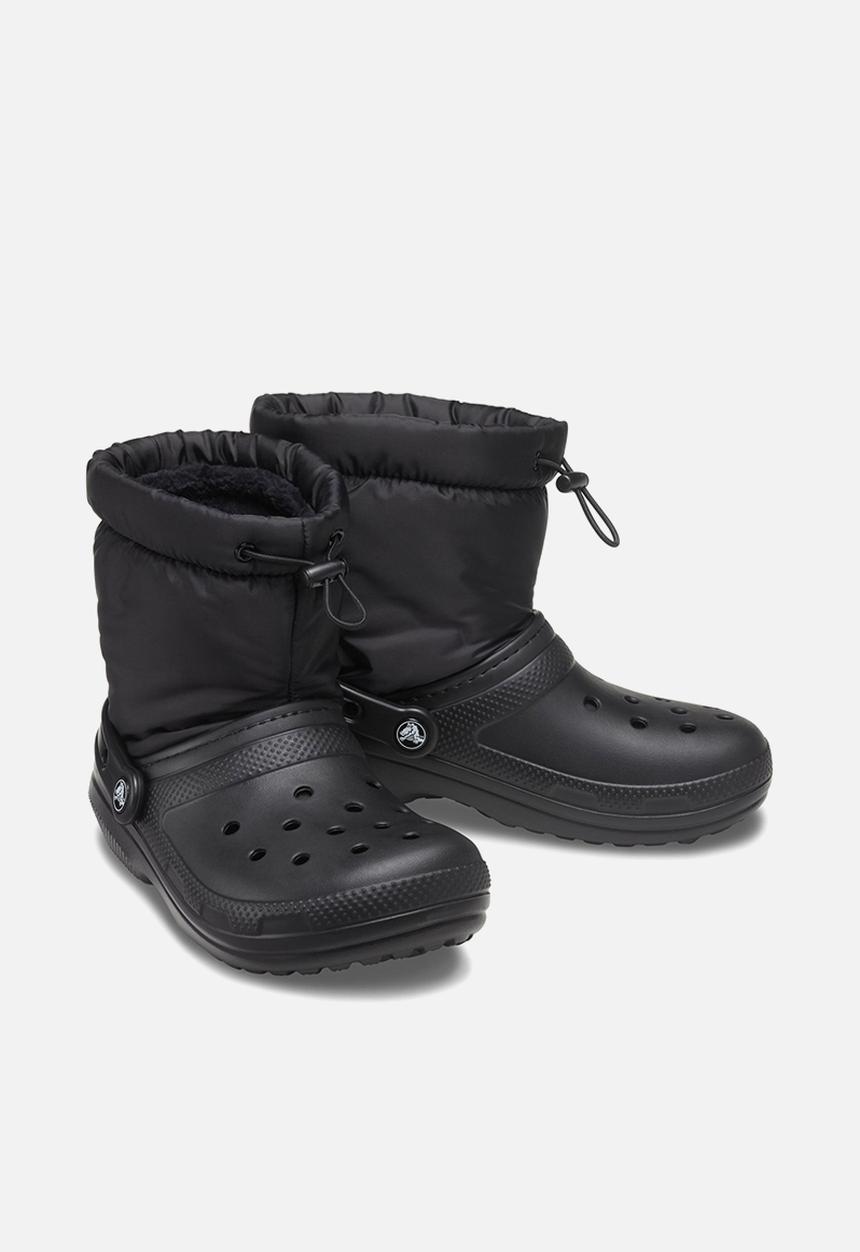 Crocs - Classic lined neo puff boot - black 