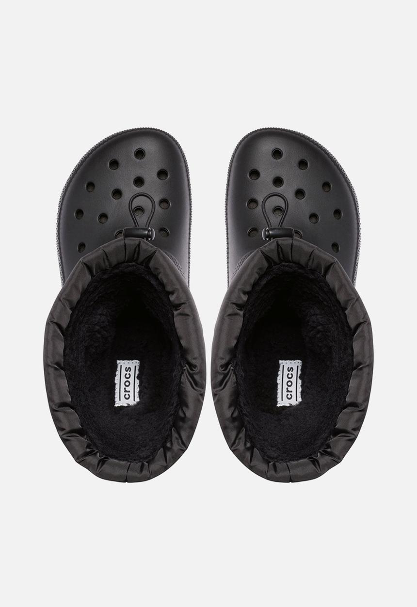 Crocs - Classic lined neo puff boot - black 