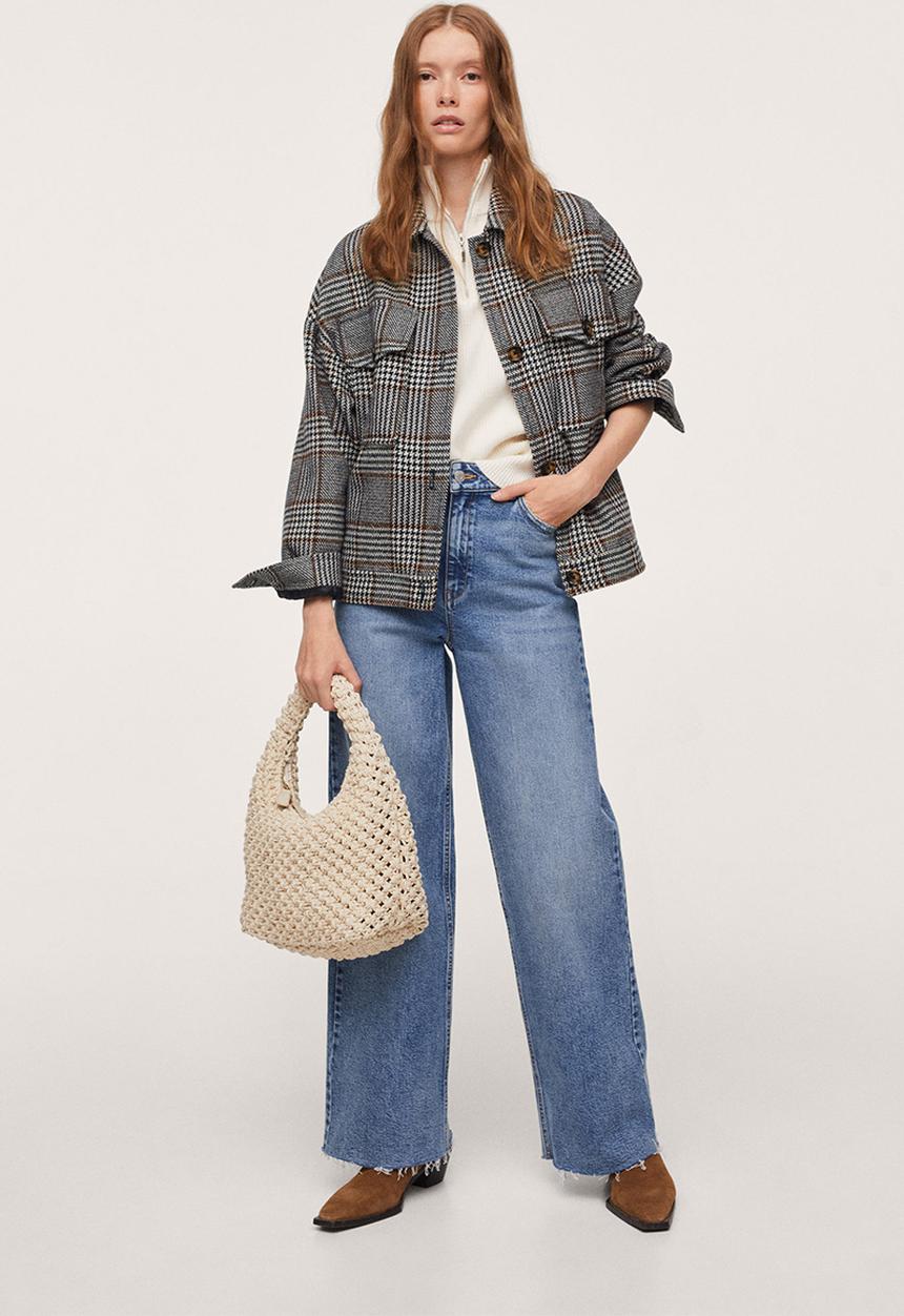 MANGO - Jacket jarabe - medium blue