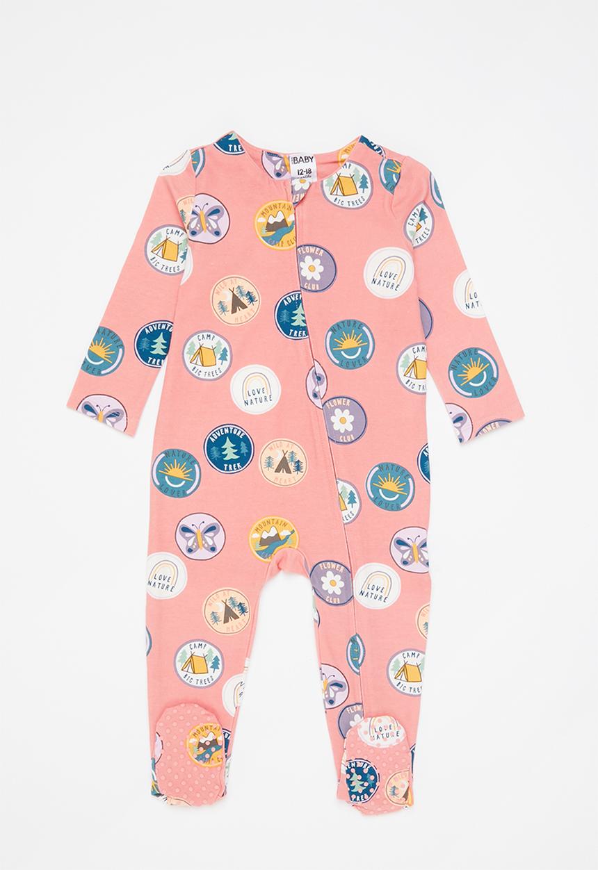 Cotton On - The long sleeve zip romper - earth clay