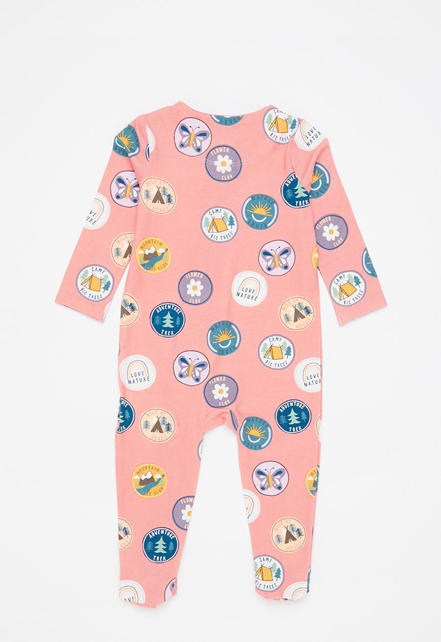 Cotton On - The long sleeve zip romper - earth clay