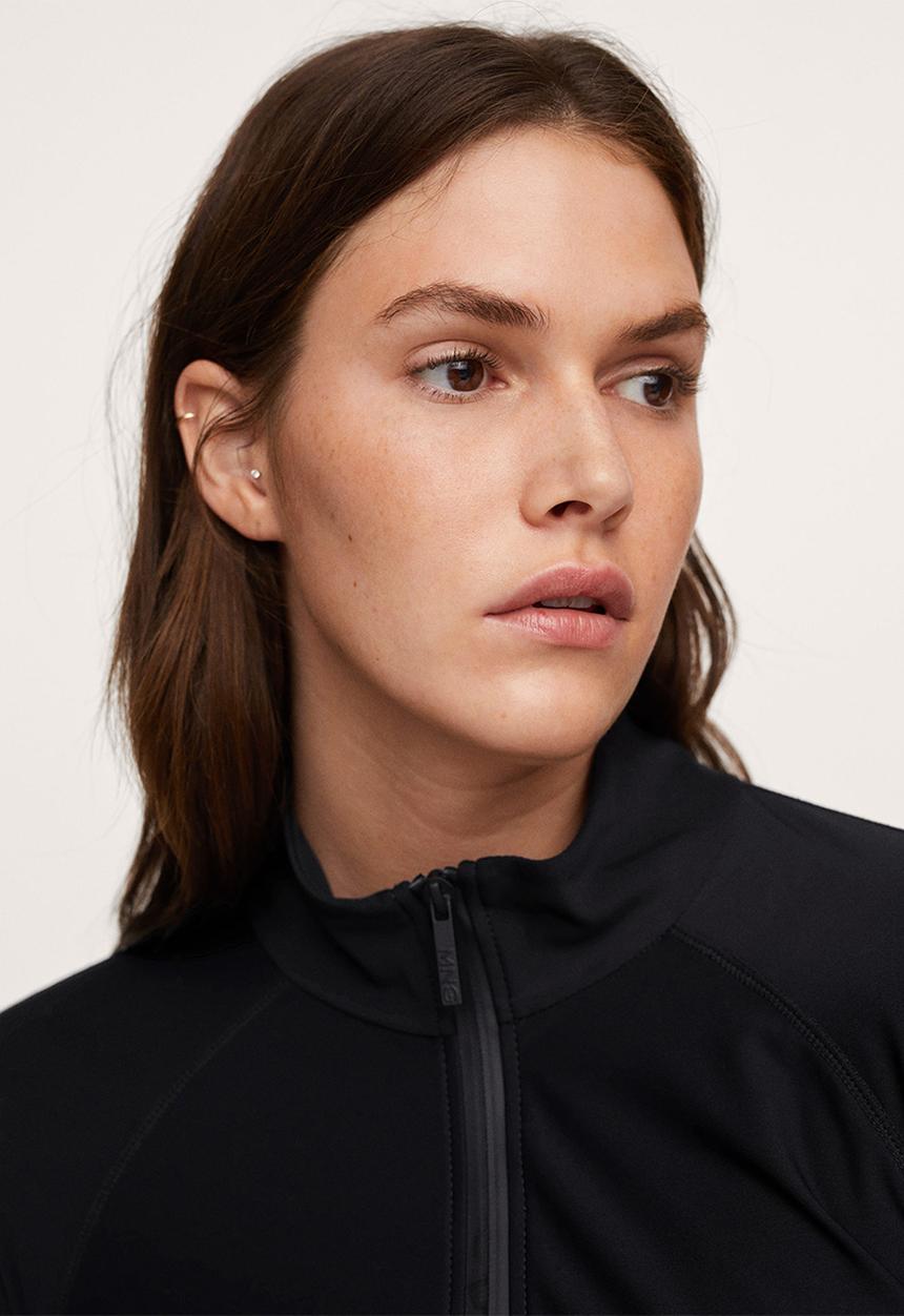 MANGO - Sweater warmyj - black