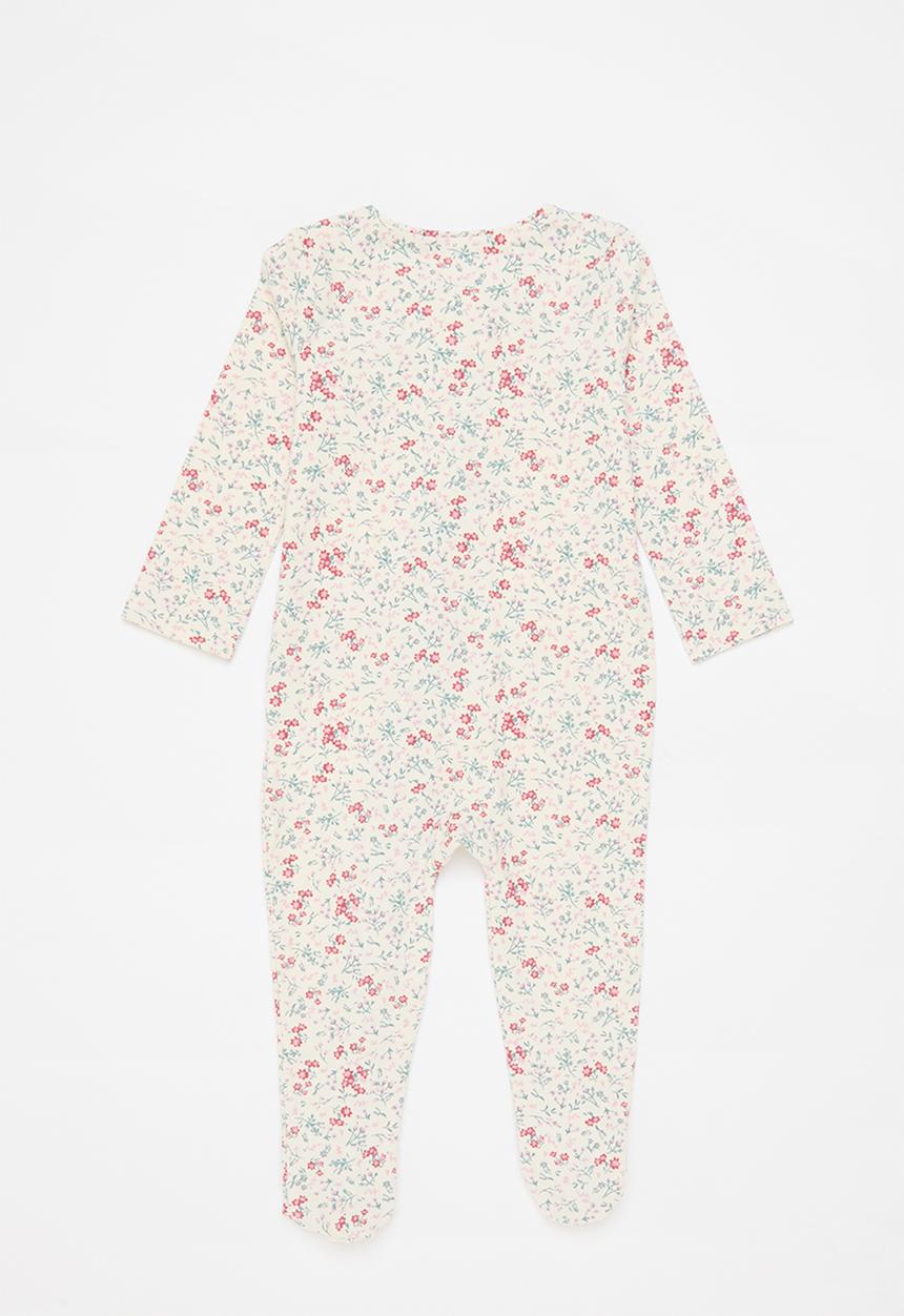 Cotton On - 2 Pack long sleeve zip romper - multi 