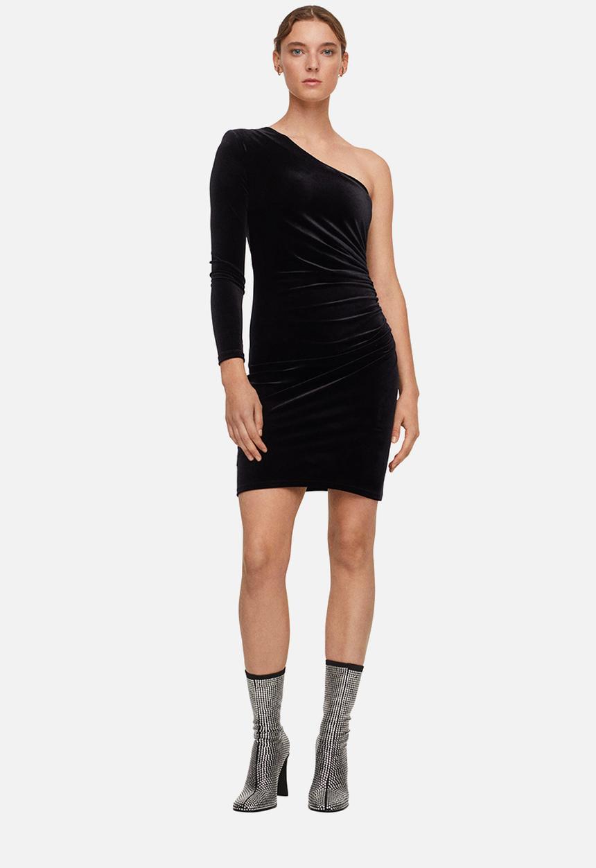 MANGO - Dress asibel1 - black