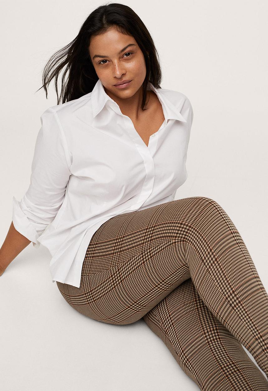 MANGO - Plus leggings alamar - brown
