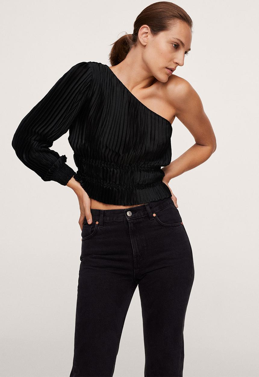 MANGO - Blouse dulce - black