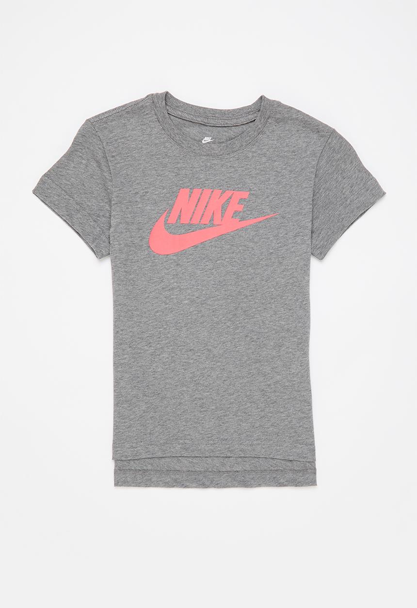 Nike - G nsw tee dptl basic futura - grey 