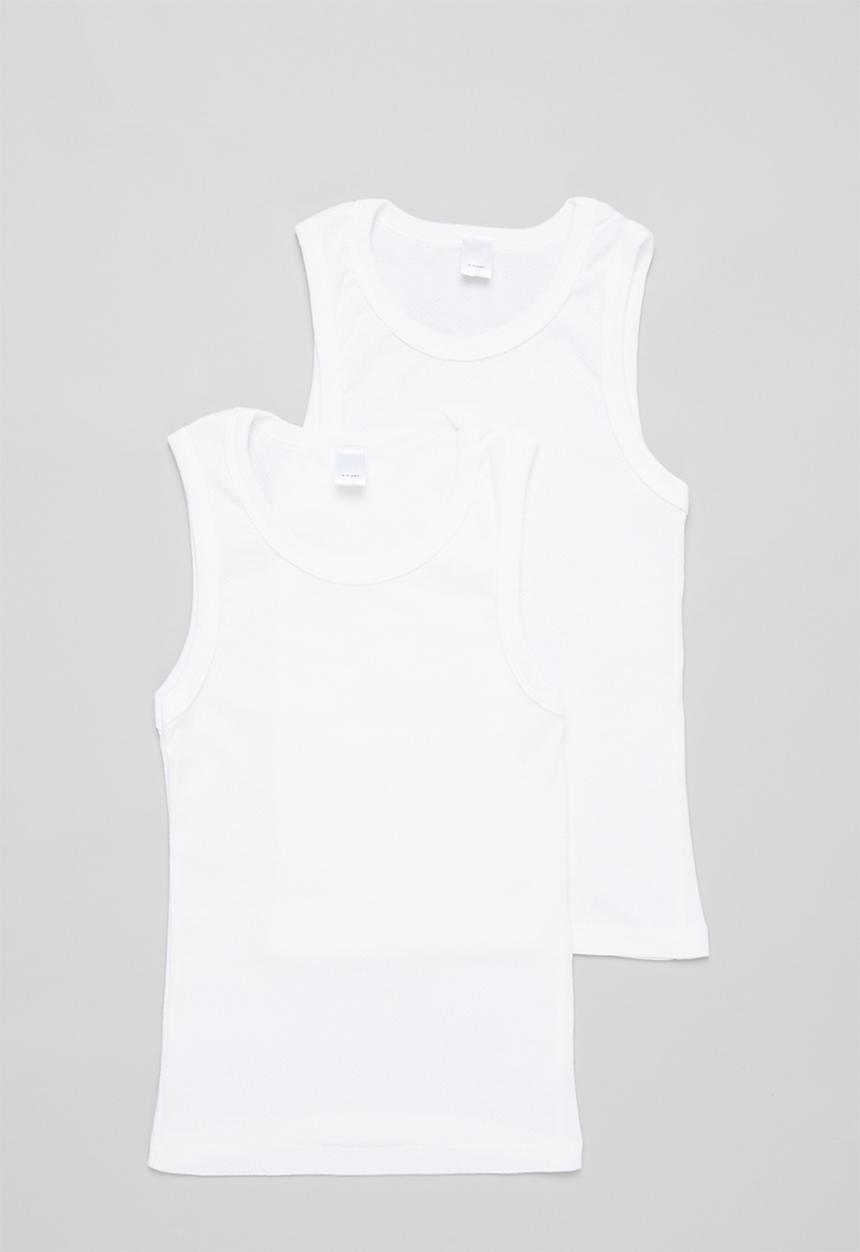 Rebel Republic - 2 pack vests - white