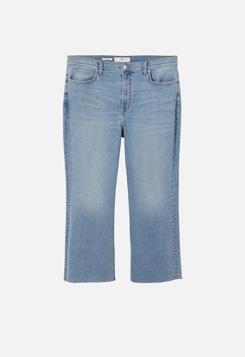 MANGO - Plus jeans sienna - open blue