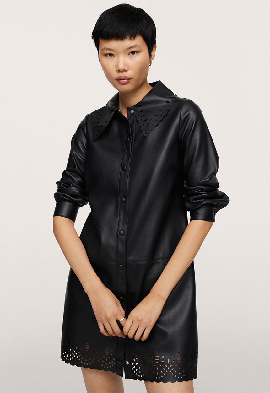 MANGO - Dress justine - black