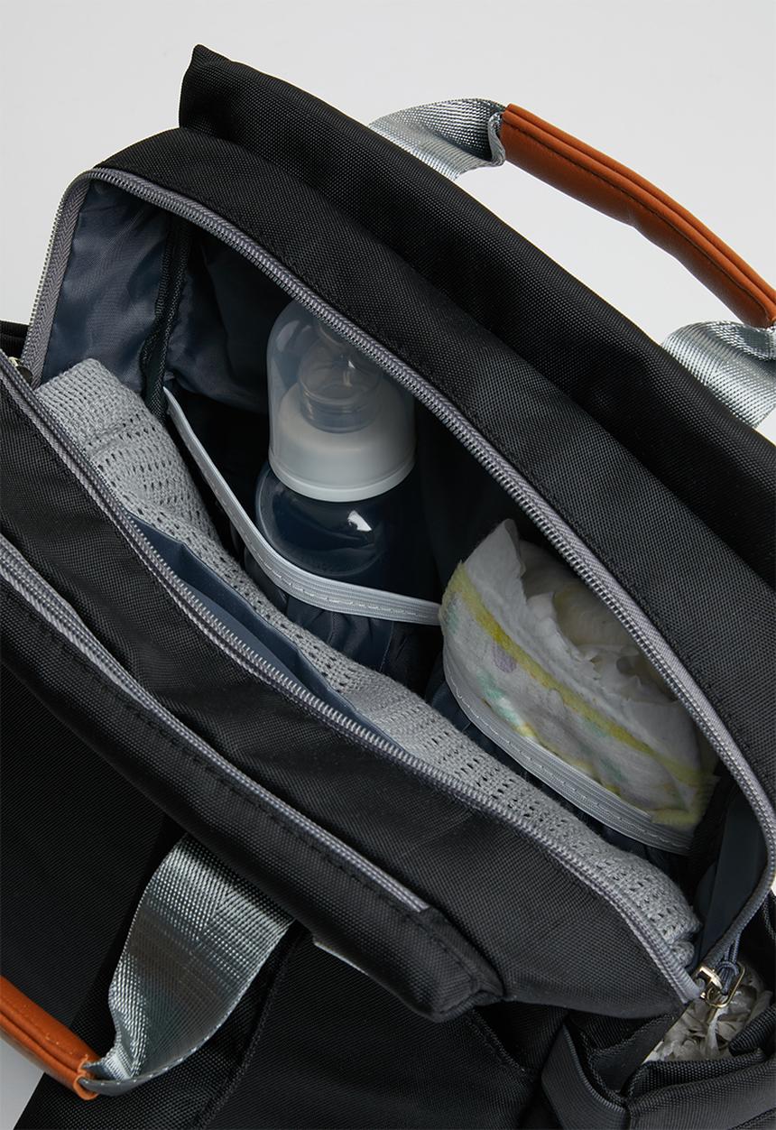 Pop Candy - Baby diaper bag - black