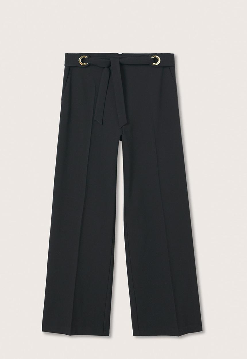MANGO - Trousers hannah - black