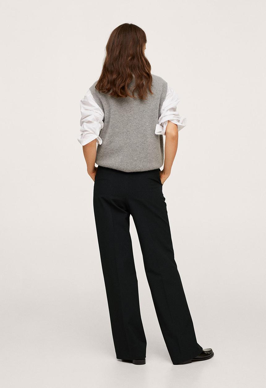 MANGO - Trousers hannah - black
