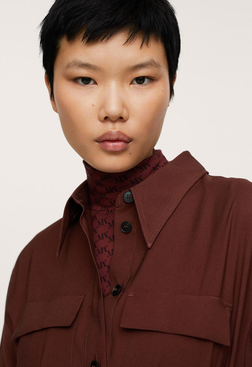 MANGO - One-piece suit dolfis - dark red
