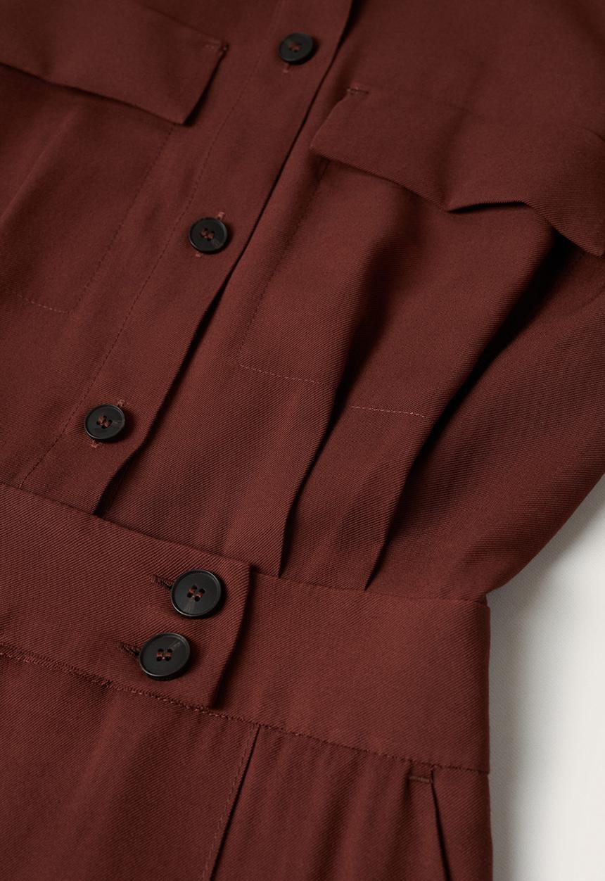 MANGO - One-piece suit dolfis - dark red