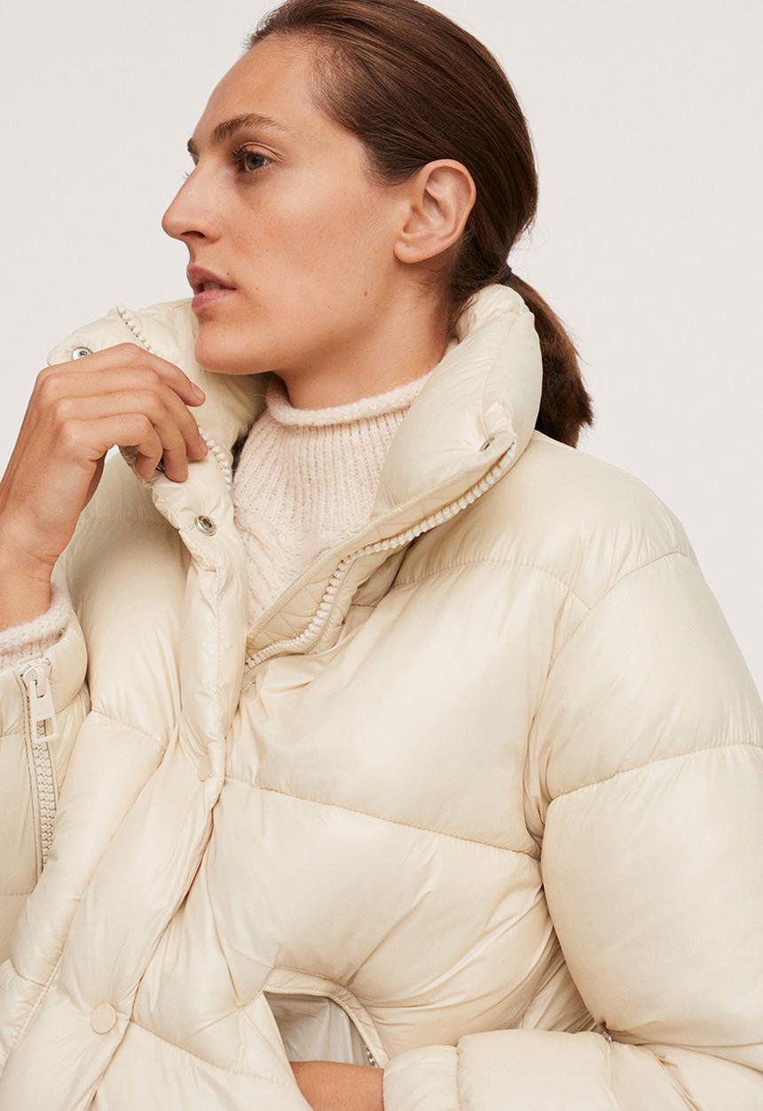MANGO - Anorak nuuk - light beige