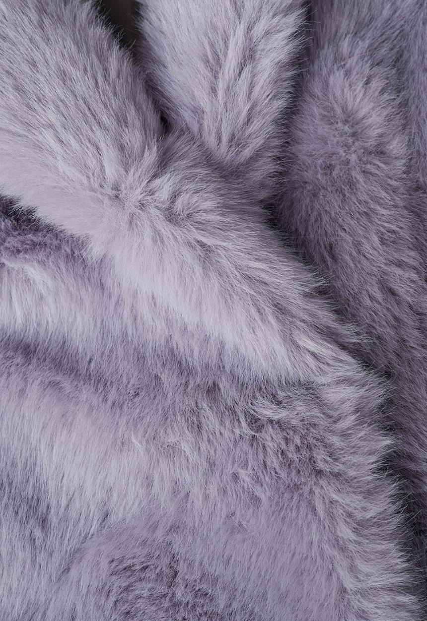 MANGO - Coat purpurin - light pastel purple