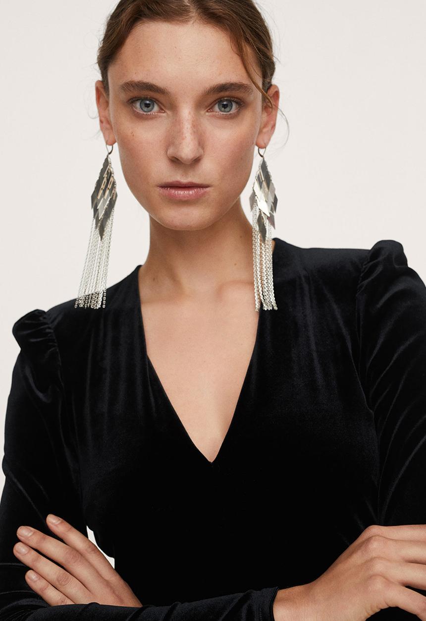 MANGO - Dress vikypic1 - black