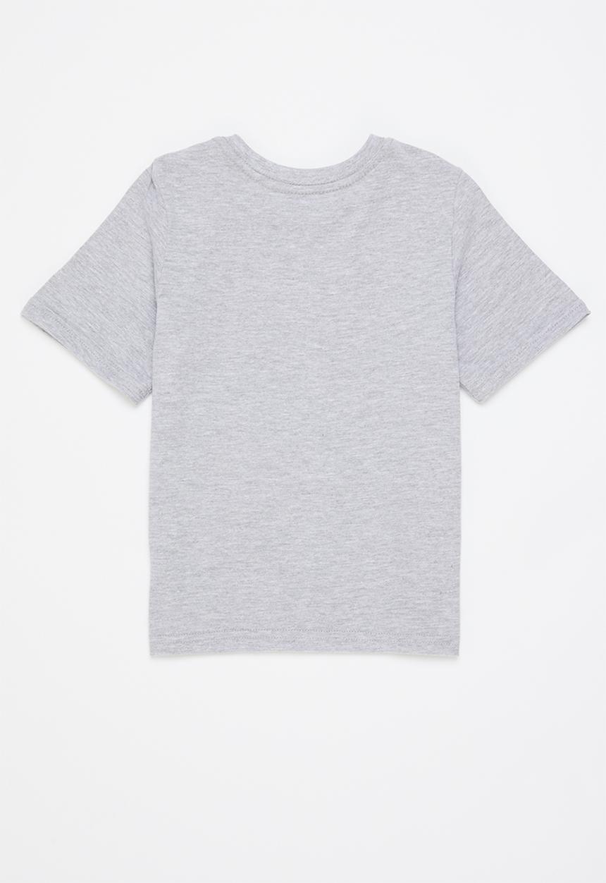 Pop Candy - Boys 2 pack graphic T-shirt - charcoal/grey melannge