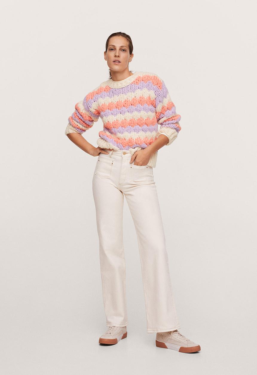 MANGO - Sweater crisblan - light beige