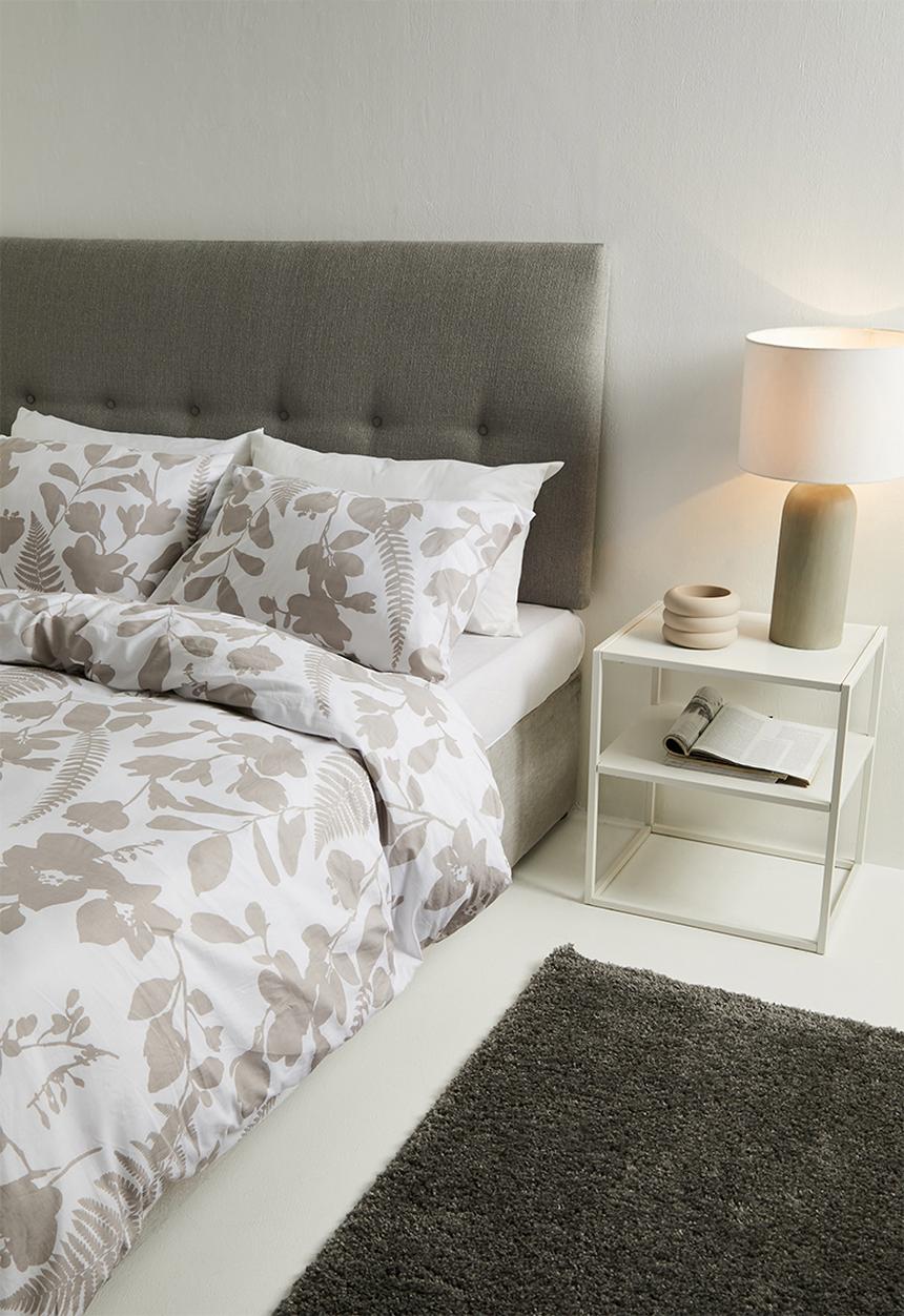 Sixth Floor - Cut out floral printed duvet set - natural