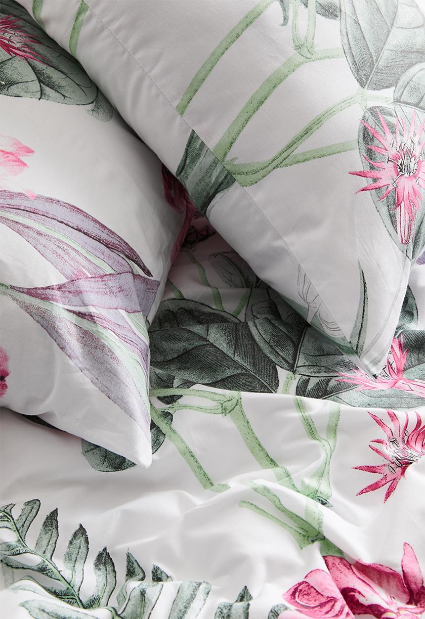 Sixth Floor - Fleur botanique printed cotton duvet set - multi